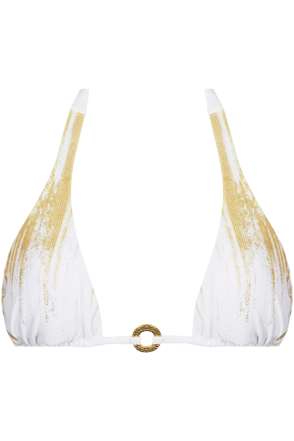 Feuille D'or Triangle Bikini Top, Size S 4 Feuille D'or Triangle Bikini Top, Size S - Image 2