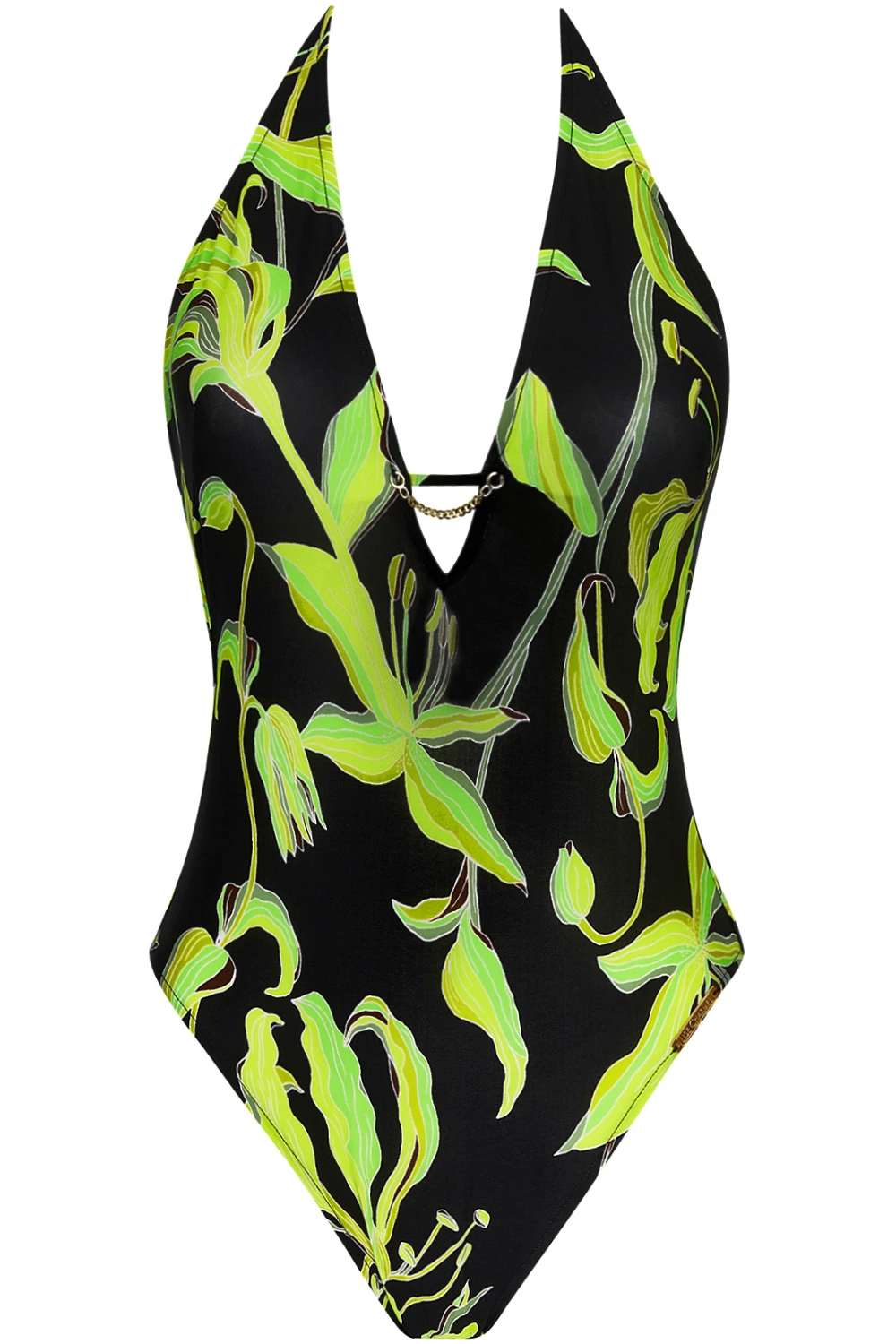 Fleurs De Nuit Halter Swimsuit 4 Fleurs De Nuit Halter Swimsuit - Image 2
