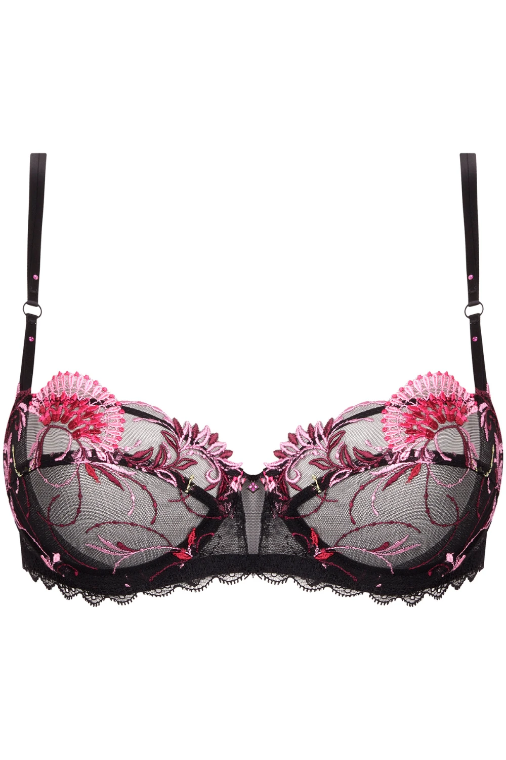 Floraison Passion Half Cup Bra 4 Floraison Passion Half Cup Bra - Image 2