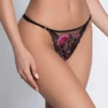 Floraison Passion Mini Thong 2 Floraison Passion Mini Thong -Fashion Lingerie Store lise charmel floraison passion sexy thong safran rose 4