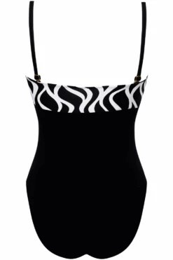 Ondes Marines Bandeau Swimsuit 7 Ondes Marines Bandeau Swimsuit -Fashion Lingerie Store lise charmel ondes marines bandeau swimsuit ondes bicolores ghost back