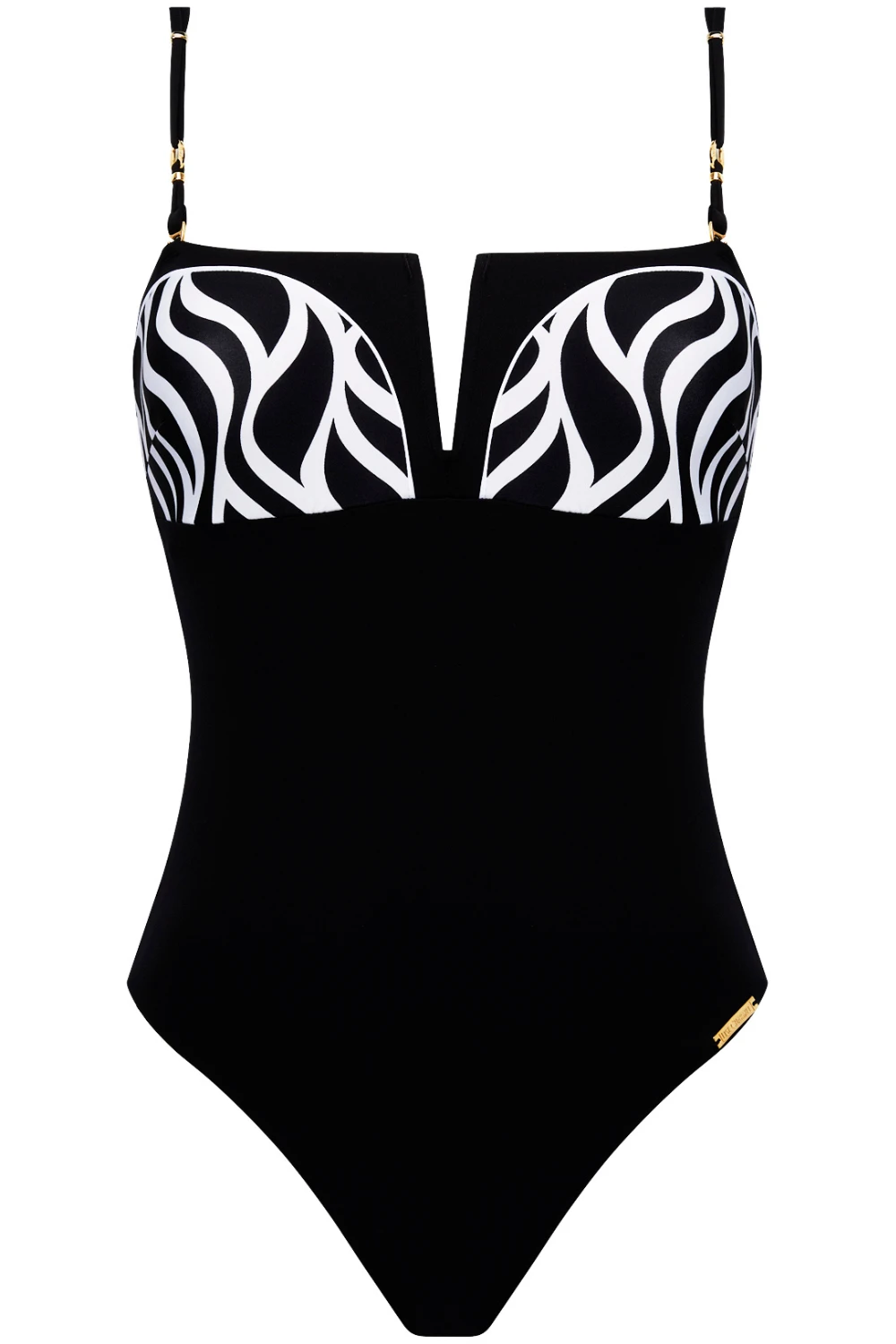 Ondes Marines Bandeau Swimsuit 4 Ondes Marines Bandeau Swimsuit - Image 2