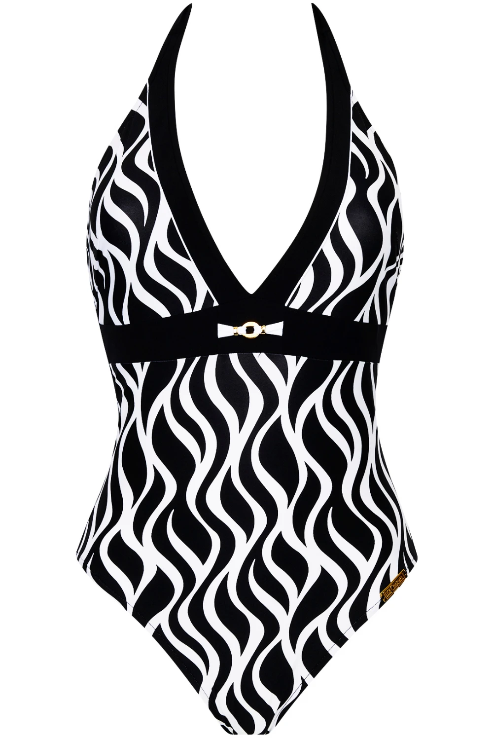 Ondes Marines Halter Swimsuit 4 Ondes Marines Halter Swimsuit - Image 2
