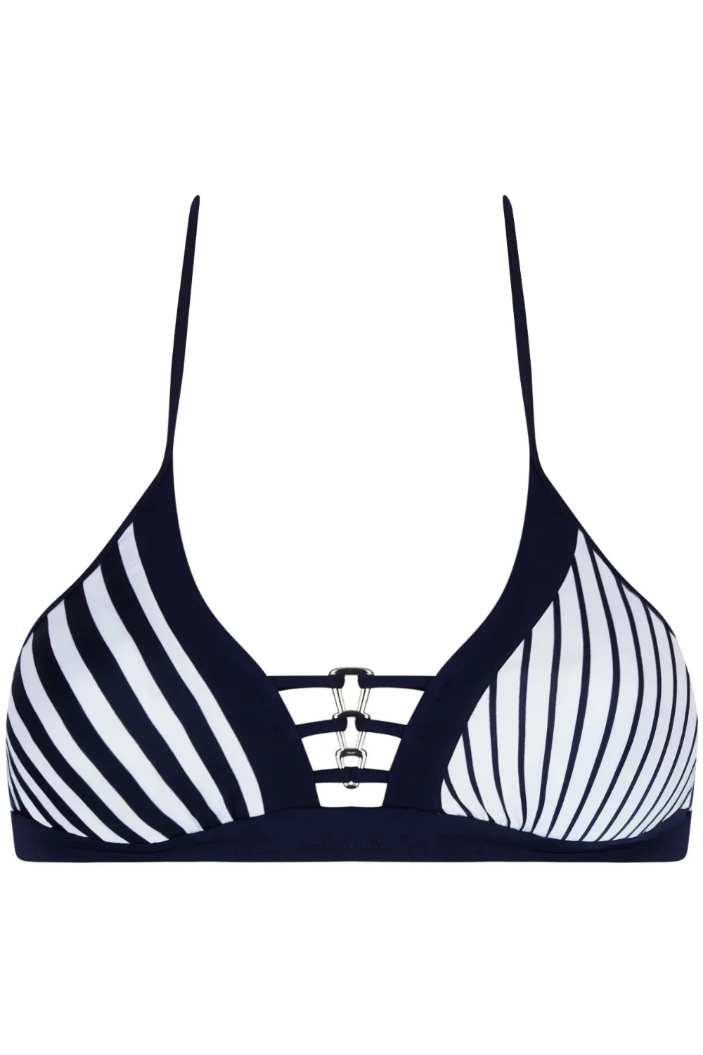 Rayure En Ligne Triangle Bikini Top 4 Rayure En Ligne Triangle Bikini Top - Image 2