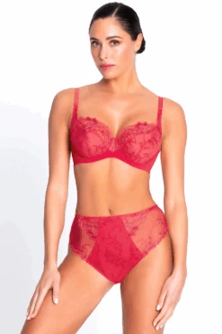Source Beauté 3/4 Cup Balconette Bra 13 Source Beauté 3/4 Cup Balconette Bra -Fashion Lingerie Store lise charmel source beaute balconette bra hibiscus beaute 4