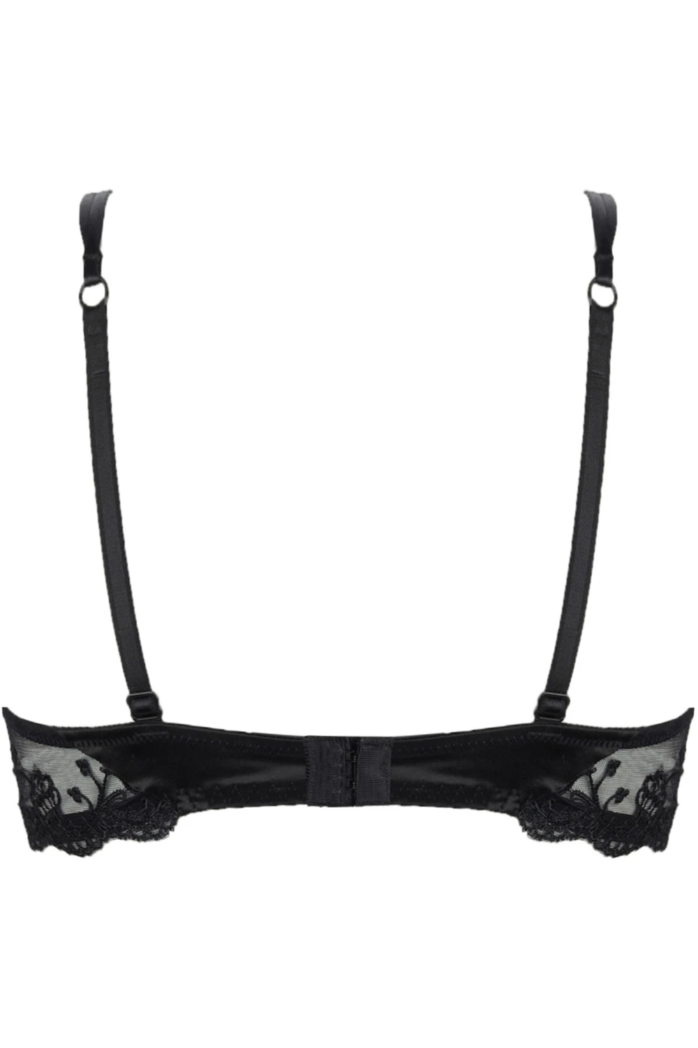 Splendeur Soie Half Cup Bra Black 6 Splendeur Soie Half Cup Bra Black - Image 4