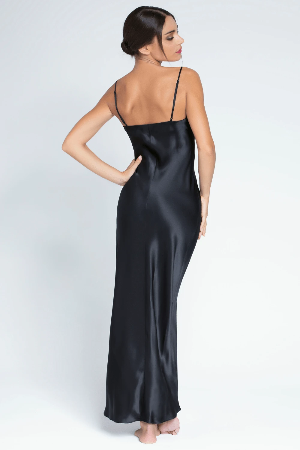 Splendeur Soie Long Nightie 5 Splendeur Soie Long Nightie - Image 3