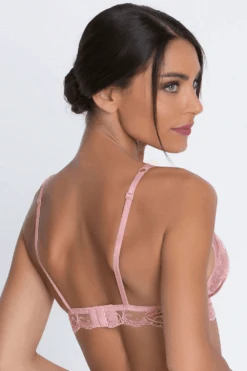 Splendeur Soie Non Wired Triangle Bra Rose 10 Splendeur Soie Non Wired Triangle Bra Rose -Fashion Lingerie Store lise charmel splendeur soie non wired triangle bra rose 2