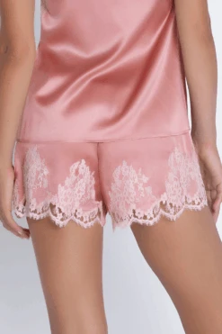 Splendeur Soie Pyjama Short Rose 10 Splendeur Soie Pyjama Short Rose -Fashion Lingerie Store lise charmel splendeur soie short rose 3