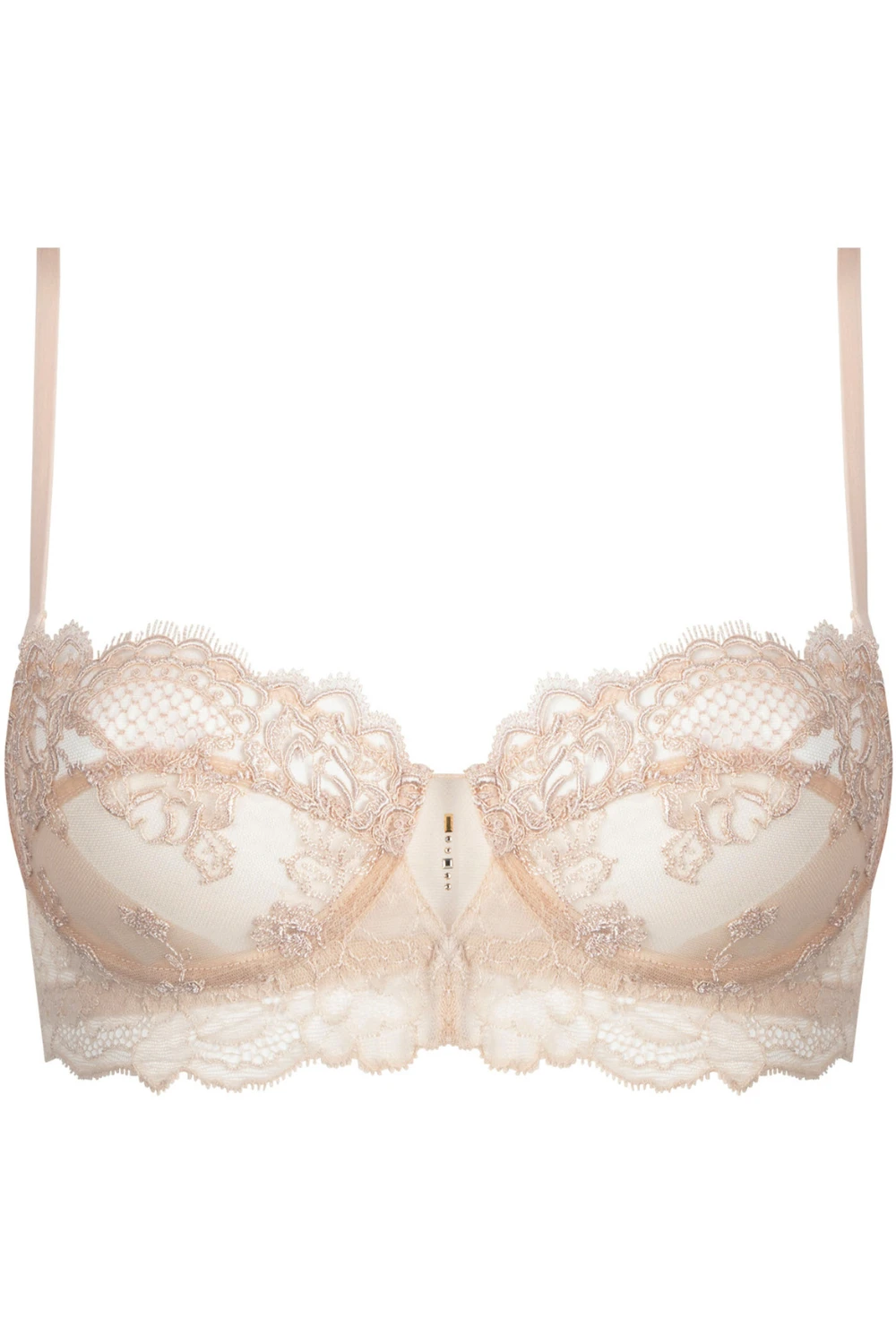 Sublime En Dentelle Half Cup Bra In Nude 4 Sublime En Dentelle Half Cup Bra In Nude - Image 2