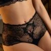 Sublime En Dentelle High Waist Shorty In Black 1 Sublime En Dentelle High Waist Shorty In Black -Fashion Lingerie Store lise charmel sublime en dentelle shorty black 1