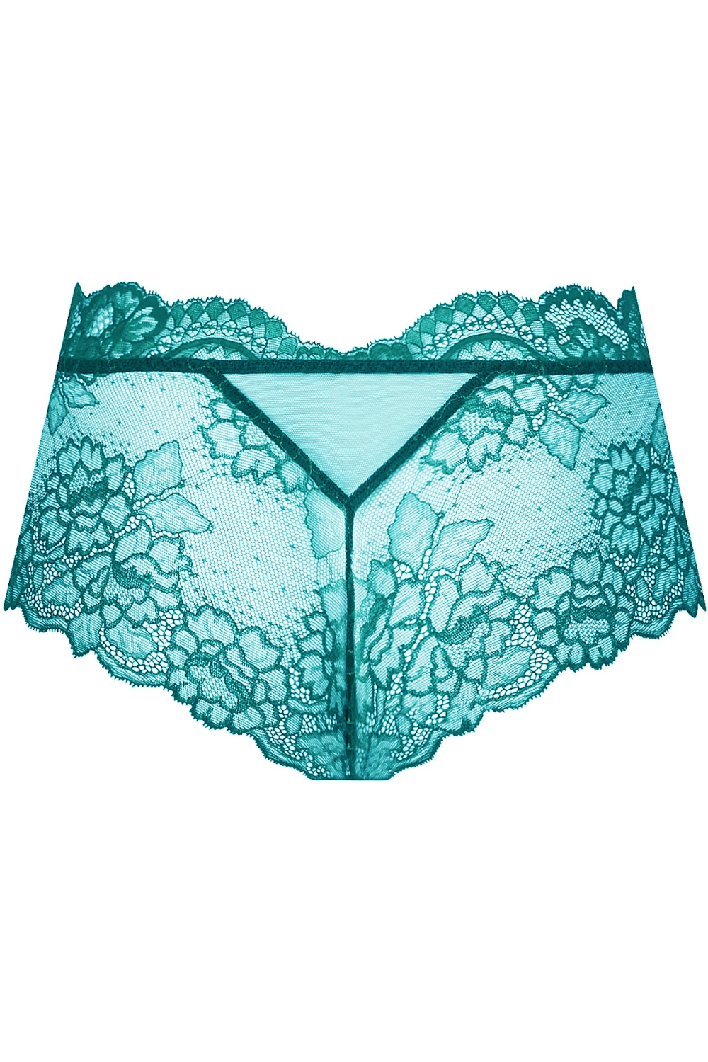 Sublime En Dentelle Shorty In Green 6 Sublime En Dentelle Shorty In Green - Image 4