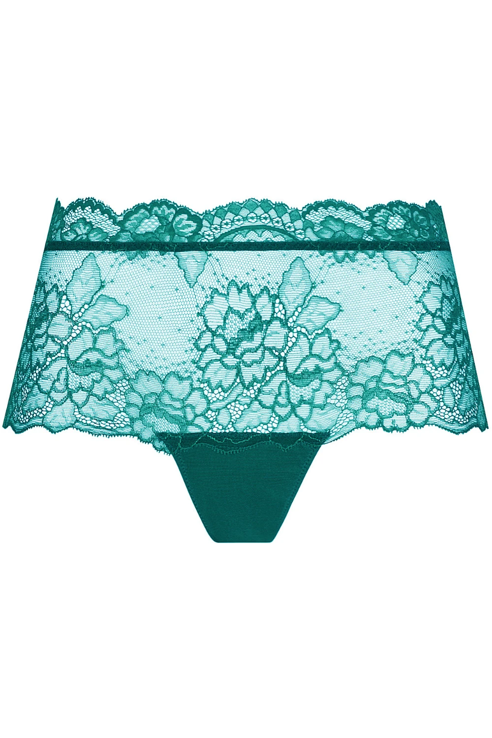 Sublime En Dentelle Shorty In Green 4 Sublime En Dentelle Shorty In Green - Image 2