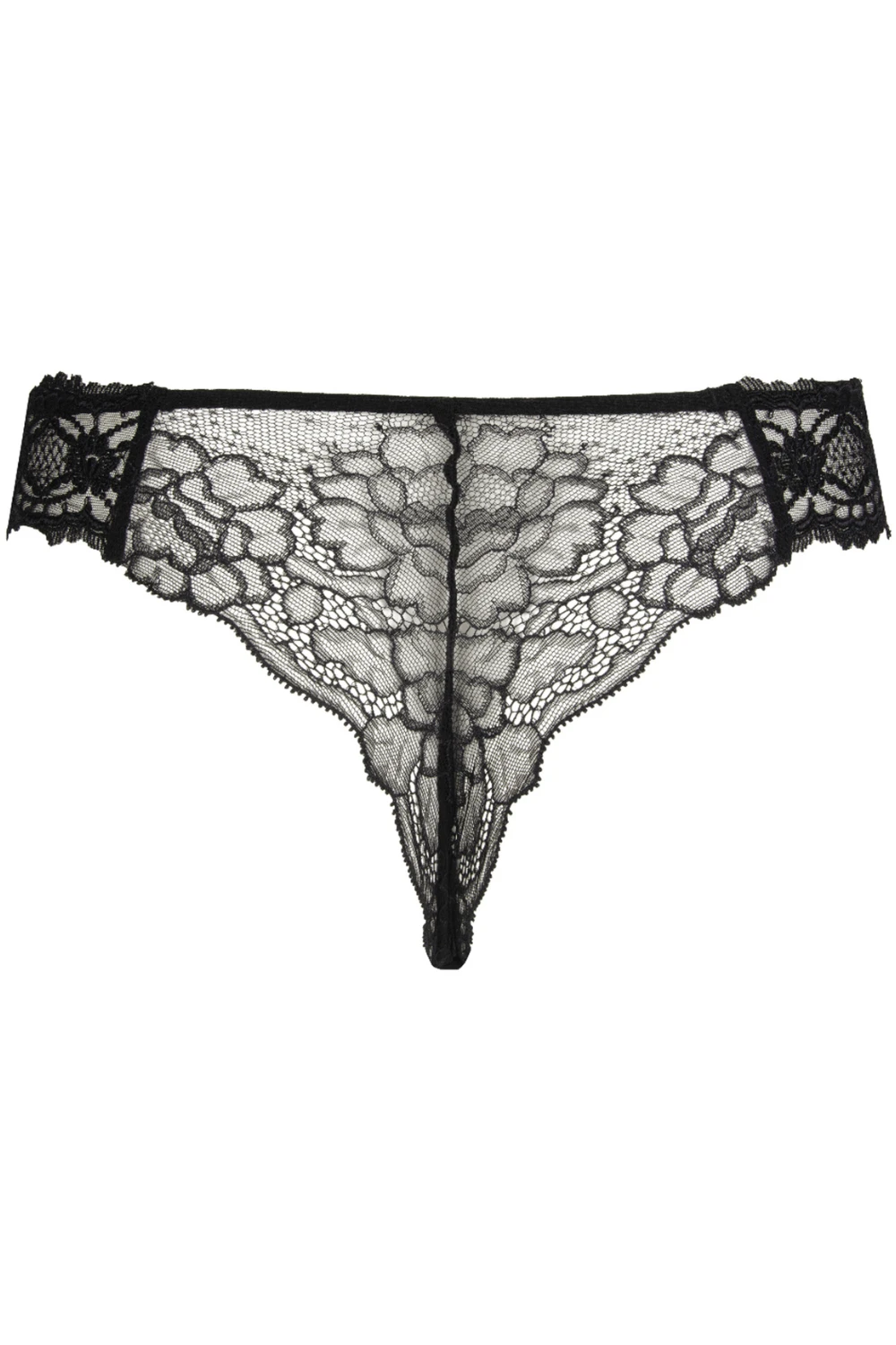Sublime En Dentelle Thong In Black 6 Sublime En Dentelle Thong In Black - Image 4