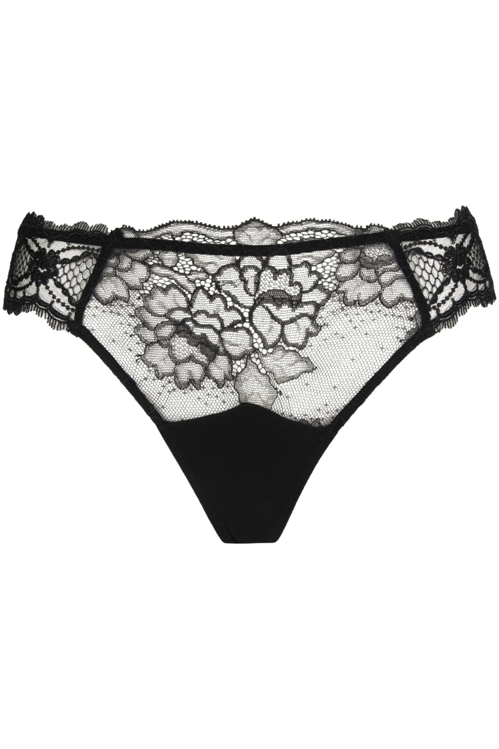 Sublime En Dentelle Thong In Black 4 Sublime En Dentelle Thong In Black - Image 2