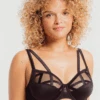 Série Embroidery Full Cup Bra 1 Série Embroidery Full Cup Bra -Fashion Lingerie Store louisa bracq serie full cup bra black 1