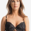 Swan Push Up Bra 1 Swan Push Up Bra -Fashion Lingerie Store louisa bracq swan push up bra black 1