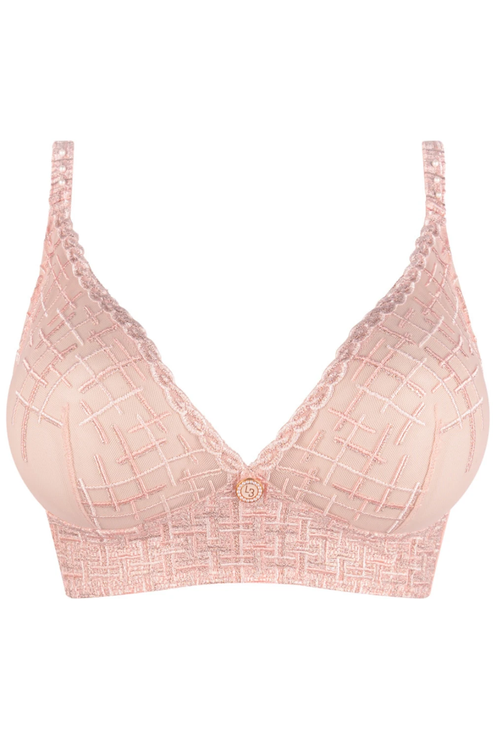 Tweegy Embroidered Wireless Bralette 4 Tweegy Embroidered Wireless Bralette - Image 2