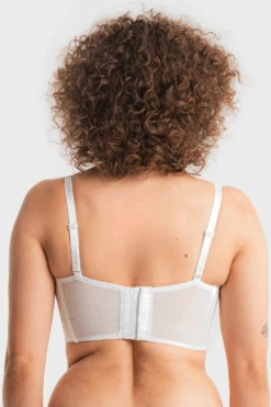 Victoria Semi-Bustier Bra 12 Victoria Semi-Bustier Bra -Fashion Lingerie Store louisa bracq victoria bustier bra white 2