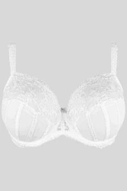 Victoria Full Cup Bra 9 Victoria Full Cup Bra -Fashion Lingerie Store louisa bracq victoria full cup bra white ghost front