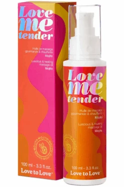 Love To Love Love Me Tender Warming Massage Oil Mojito 100ml
