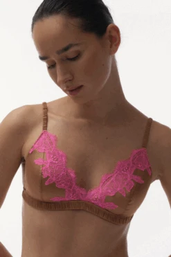 Love Stories Bowie Padded Bralette Brown