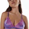 Love Stories Bowie Padded Bralette Purple