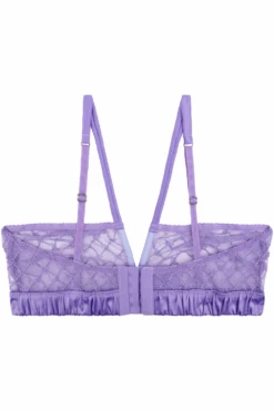 Love Stories Celeste Unpadded Bralette 11 Love Stories Celeste Unpadded Bralette -Fashion Lingerie Store love stories celeste unpadded bralette purple ghost back