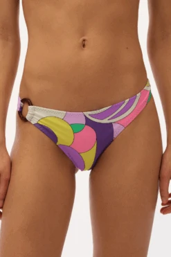 Love Stories Coral Bikini Bottom