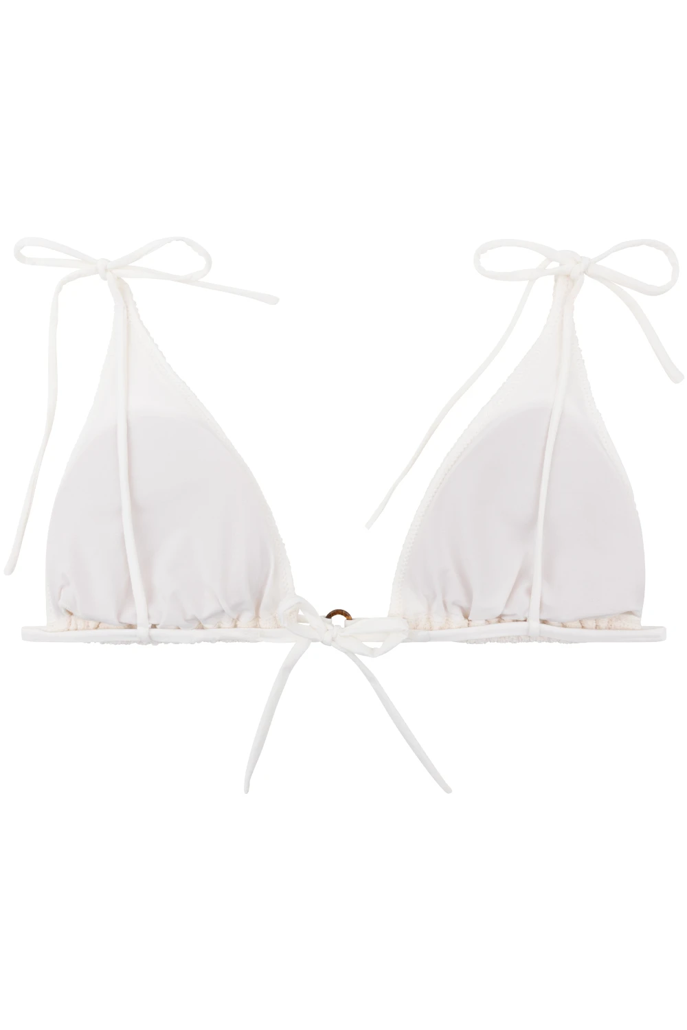 Love Stories Jolly Triangle Bikini Top Off White 6 Love Stories Jolly Triangle Bikini Top Off White - Image 4