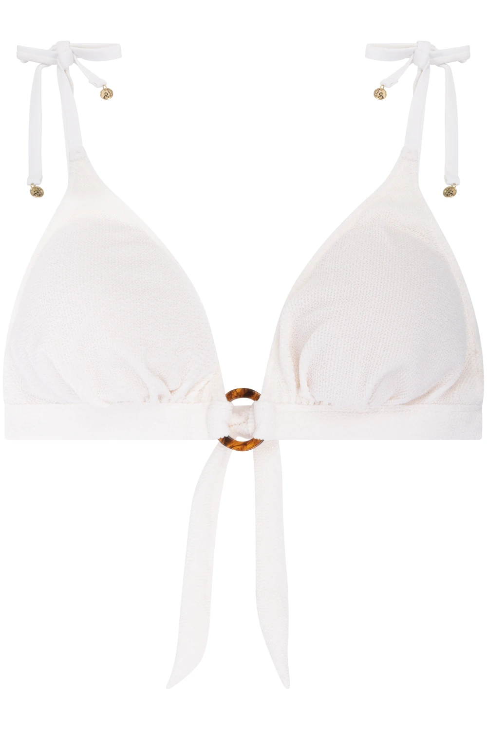 Love Stories Jolly Triangle Bikini Top Off White 4 Love Stories Jolly Triangle Bikini Top Off White - Image 2