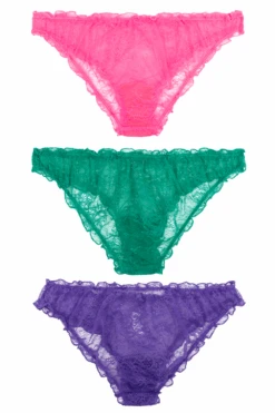 Love Stories Lola 3 Pack Weekend Briefs 8 Love Stories Lola 3 Pack Weekend Briefs -Fashion Lingerie Store love stories lola 3 pack weekend briefs l24121634 999 ghost back