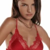 Love Stories Love Lace Triangle Bralette Red 2 Love Stories Love Lace Triangle Bralette Red -Fashion Lingerie Store love stories love lace unpadded bralette red 1 1