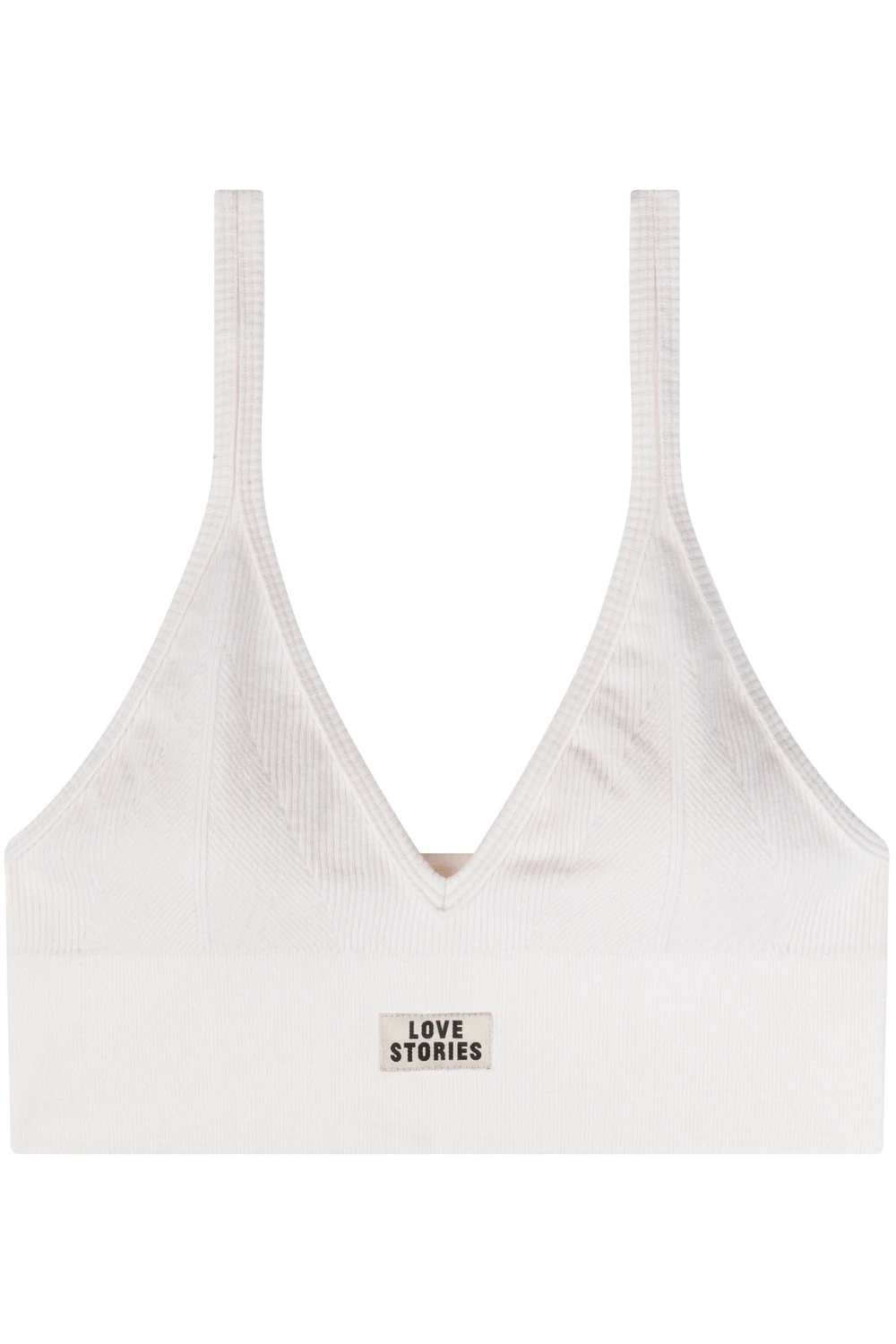 Love Stories Posey Unpadded Bralette Off White 4 Love Stories Posey Unpadded Bralette Off White - Image 2
