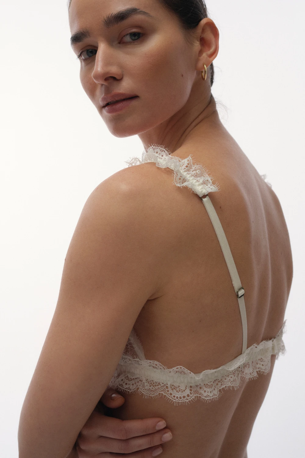 Love Stories Uma Lace Triangle Bralette 5 Love Stories Uma Lace Triangle Bralette - Image 3