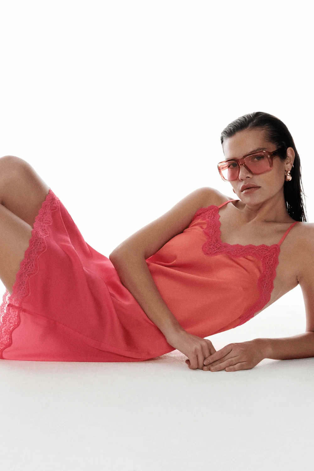 Love Stories Willow Satin Slip Dress Pink 3 Love Stories Willow Satin Slip Dress Pink