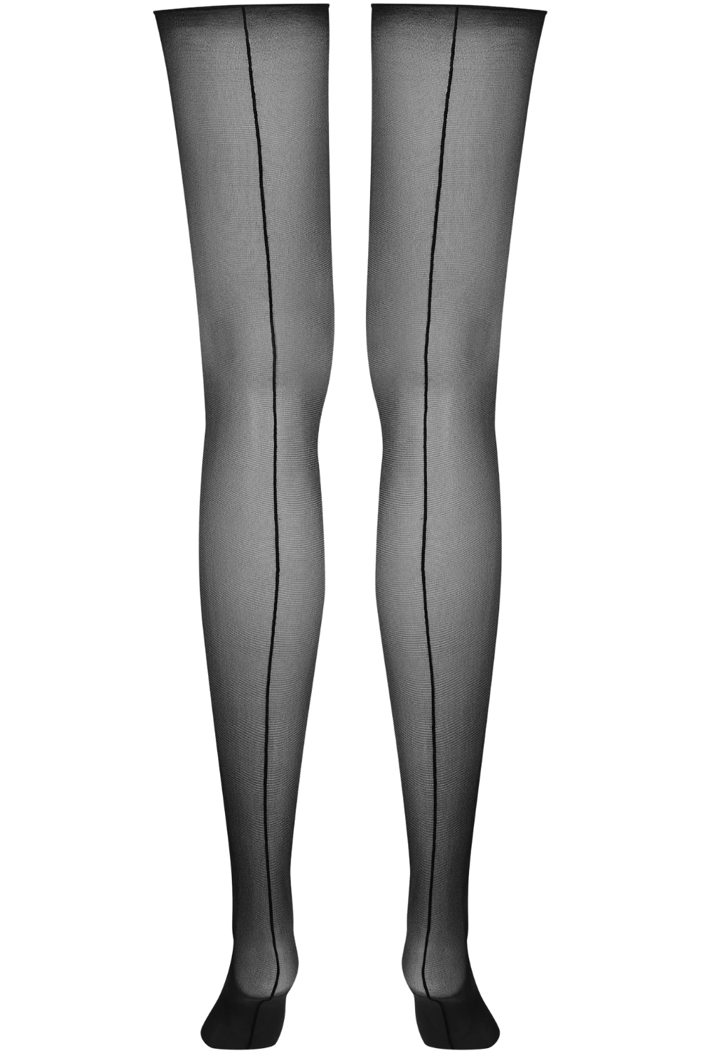 Maison Close Cut & Curled Seamed Stockings 20 Denier 6 Maison Close Cut & Curled Seamed Stockings 20 Denier - Image 4