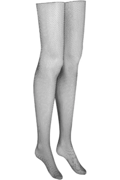 Maison Close Cut & Curled Fishnet Stockings 15 Maison Close Cut & Curled Fishnet Stockings -Fashion Lingerie Store maison close black fishnet stockings ghost side