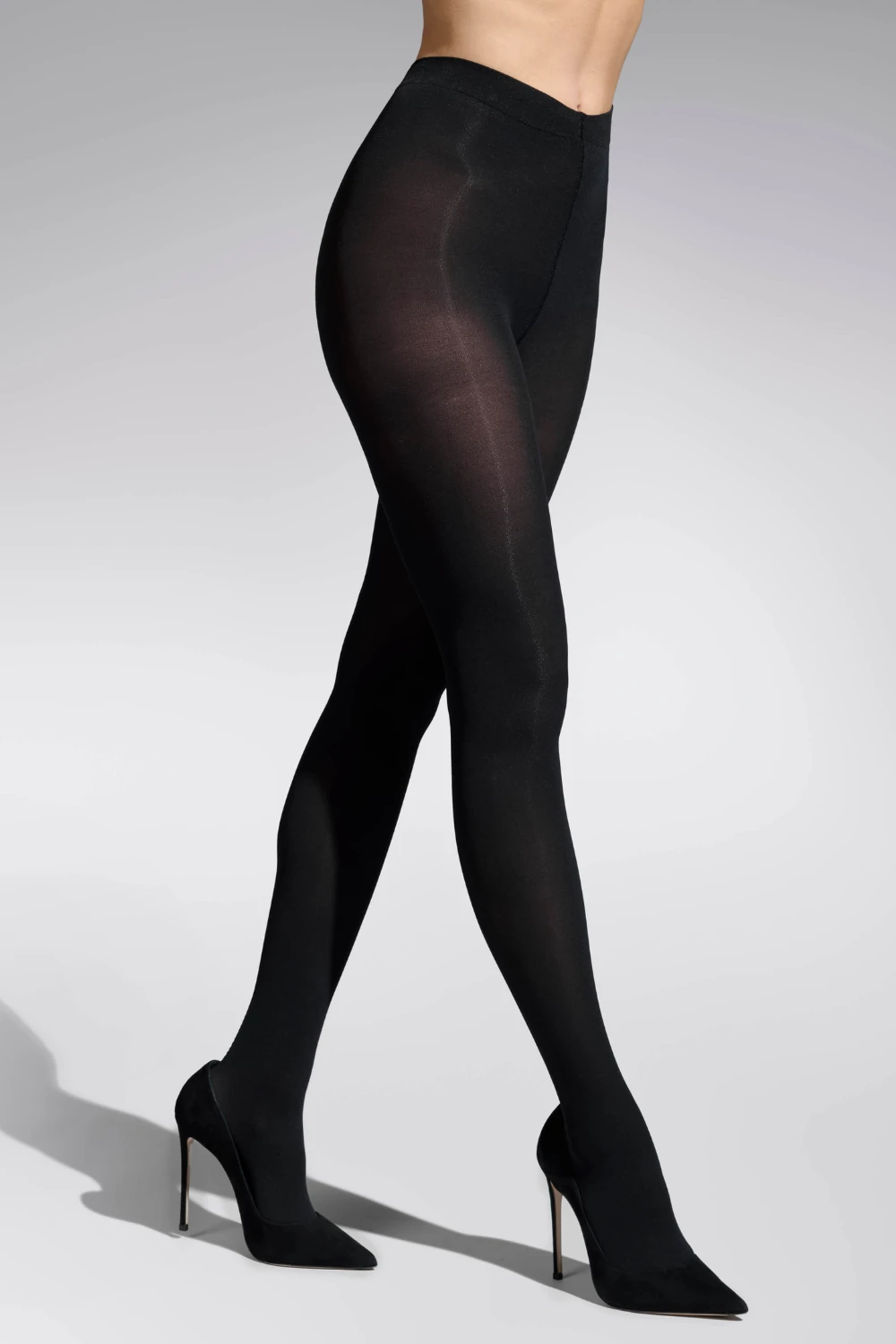 Maison Close Opaque Infinite Line Tights 60 Denier 5 Maison Close Opaque Infinite Line Tights 60 Denier - Image 3