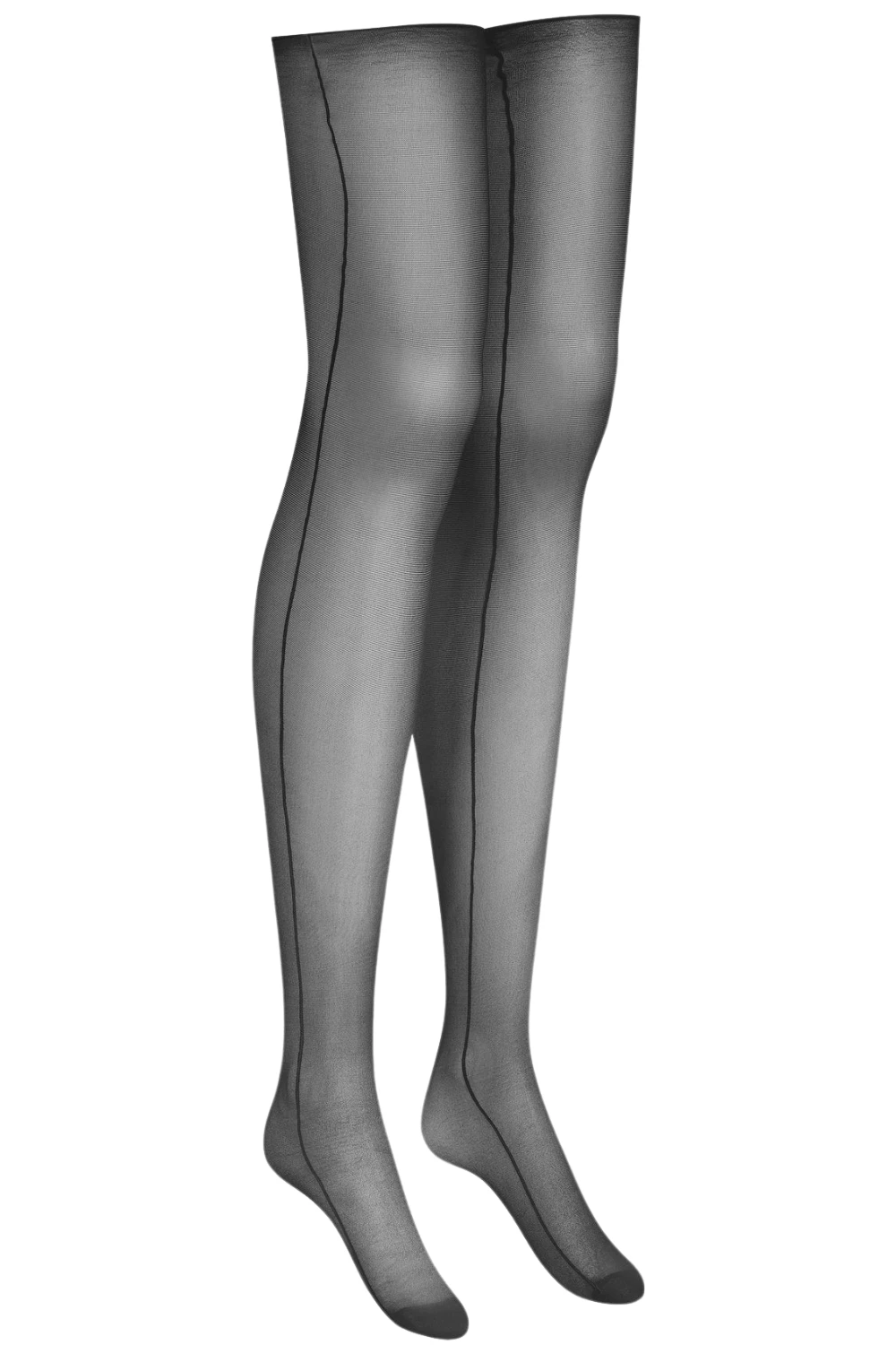 Maison Close Double Side Seam Cut & Curled Stockings 4 Maison Close Double Side Seam Cut & Curled Stockings - Image 2