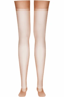 Maison Close Caramel Nylon Stockings 15 Denier -Fashion Lingerie Store maison close nylon stockings caramel ghost back