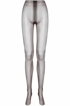 Maison Close Satin Tights Smoky 10 Denier 11 Maison Close Satin Tights Smoky 10 Denier -Fashion Lingerie Store maison close satin tights 10 denier smoke ghost front