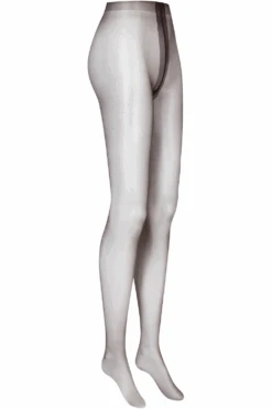 Maison Close Satin Tights Smoky 10 Denier 15 Maison Close Satin Tights Smoky 10 Denier -Fashion Lingerie Store maison close satin tights smoke 10 denier ghost side
