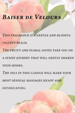 Maison Close Vineyard Peach Massage Candle 7 Maison Close Vineyard Peach Massage Candle -Fashion Lingerie Store maison close vineyard peach massage candle 560507 3