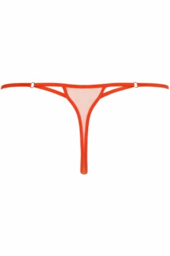 MEY Mysterious Thong, Size M 10 MEY Mysterious Thong, Size M -Fashion Lingerie Store mey mysterious thong carnelian orange ghost back