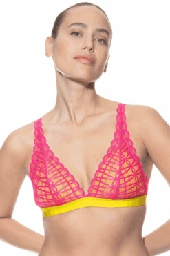 MEY Poetry Temptation Triangle Bra -Fashion Lingerie Store mey poetry temptation triangle bra exotic pink 1 15fe190d 62a2 4b08 bc4a d2a8bebbf869