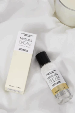 Mixgliss White Camelia Silicone-Based Lubricant & Massage Fluid 50ml