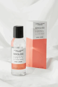Mixgliss Litchi Silicone-Based Lubricant & Massage Fluid 50ml