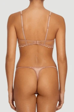 Muse - Amara Sheer Thong 17 Muse - Amara Sheer Thong -Fashion Lingerie Store muse by coco de mer amara thong nude 5