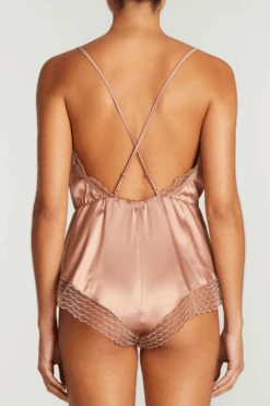 Muse - Talia Teddy, Size L/XL (UK 12-16) 9 Muse - Talia Teddy, Size L/XL (UK 12-16) -Fashion Lingerie Store muse by coco de mer talia teddy warm taupe 2